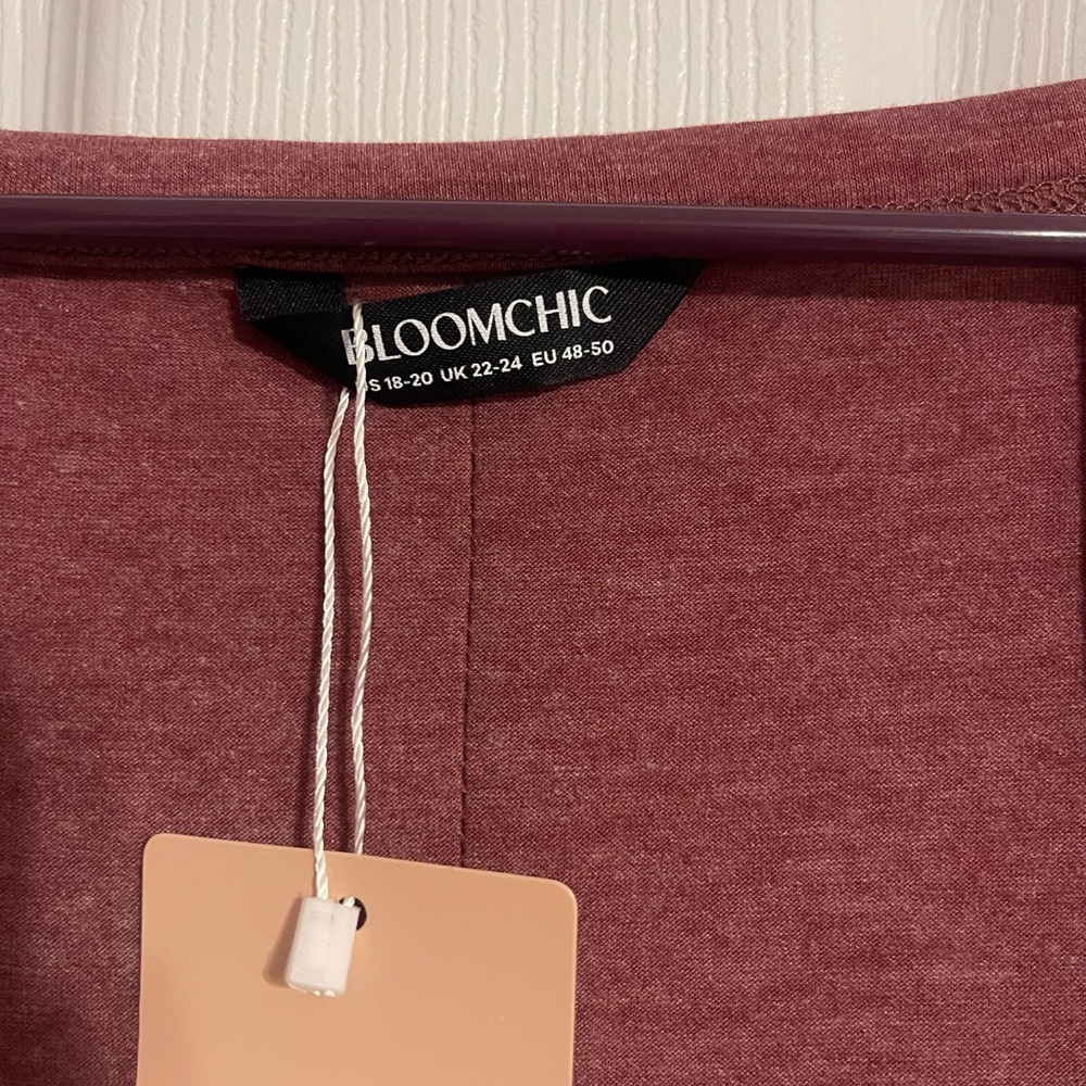 BloomChic Burgundy Blouse